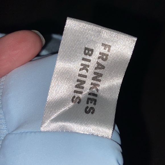 FRANKIES BIKINIS size S Sugar Waffle Bralette Top - Picture 7 of 10